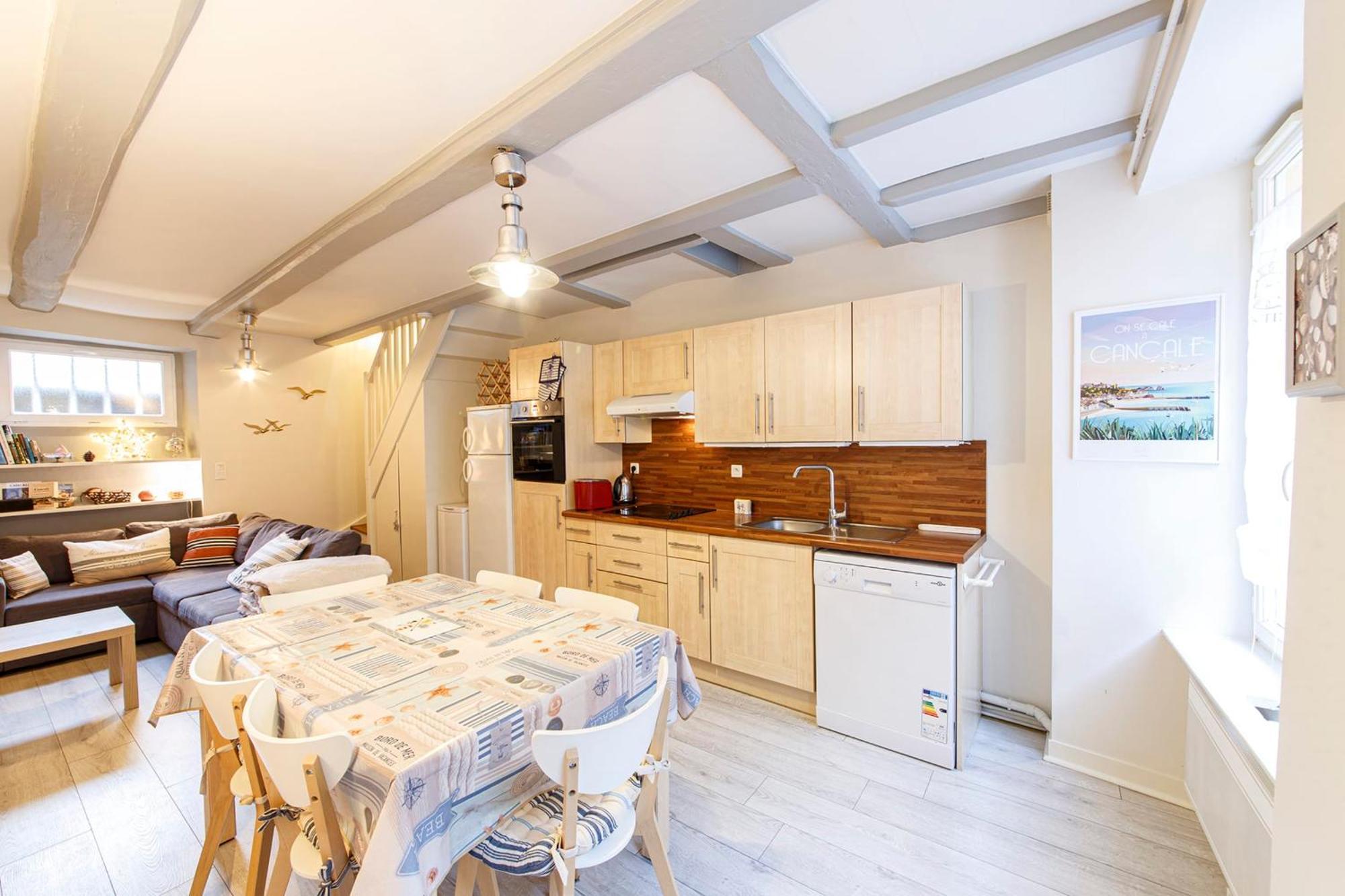Maison Pecheur - Wifi - 500M Mer Cancale Eksteriør billede